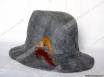 Шляпа мужская. UNITED HATTERS CAP & MILLINERY WKRS • INT. UNION. UNIOR MADE. 1950 – 1960 гг.